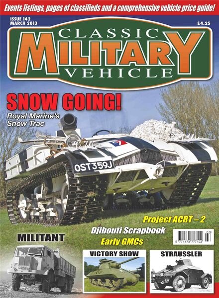 Classic Military Vehicle – Issue 142, March 2013