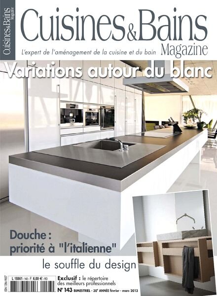Cuisine & Bains Magazine 143 — Fevrier-Mars 2013