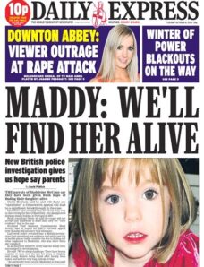 Daily Express – Tuesday, 08 October 2013