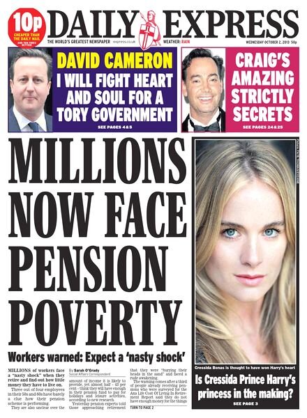 Daily Express — Wednesday, 02 October 2013