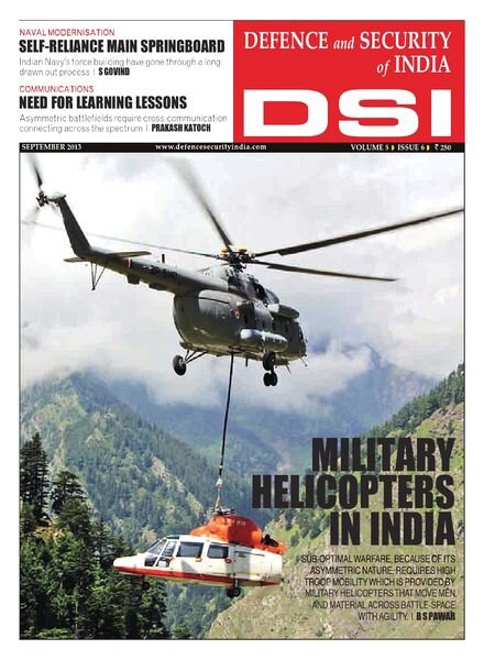 Defence and Security of India — September 2013