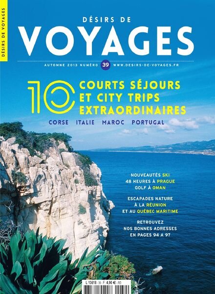 Desirs de Voyages N 39 — Automne 2013