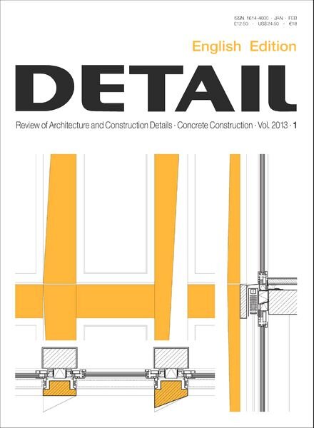 Detail Magazine English Edition — January-February 2013