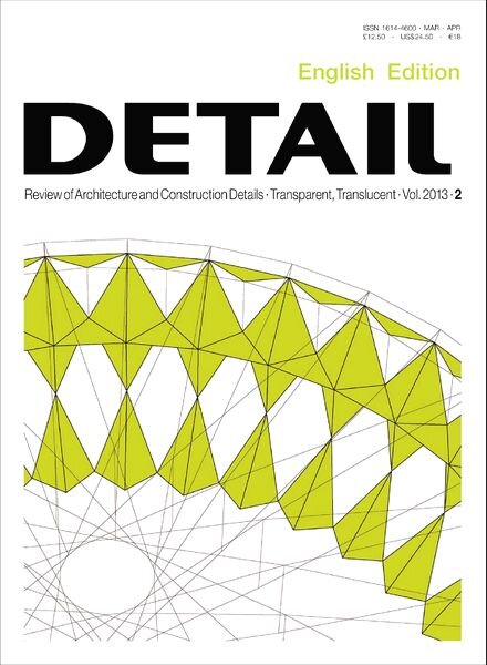 Detail Magazine English Edition — March-April 2013