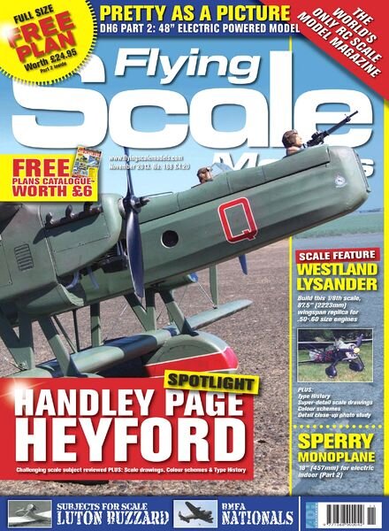 Flying Scale Models – Issue 168, November 2013
