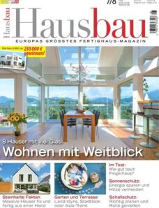 Hausbau Magazin – Juli-August 2013