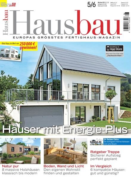 Hausbau Magazin — Mai-Juni 2013