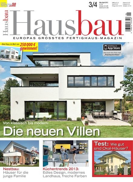 Hausbau Magazin — Marz-April 2013