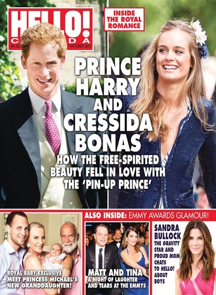 Hello! Canada Magazine — 07 October 2013
