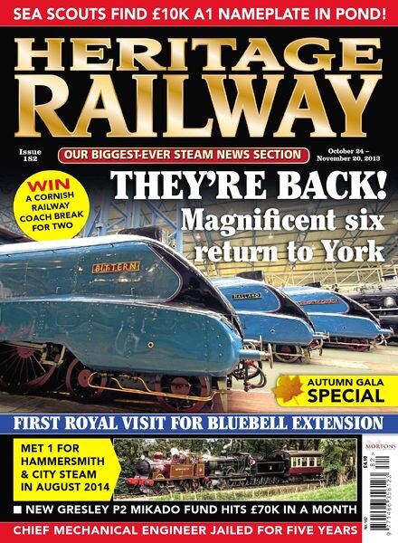 Heritage Railway – Issue 182, 2013