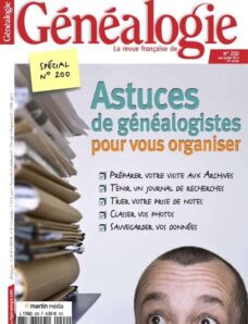 La Revue Francaise de Genealogie 200 – Juin-Juillet 2012