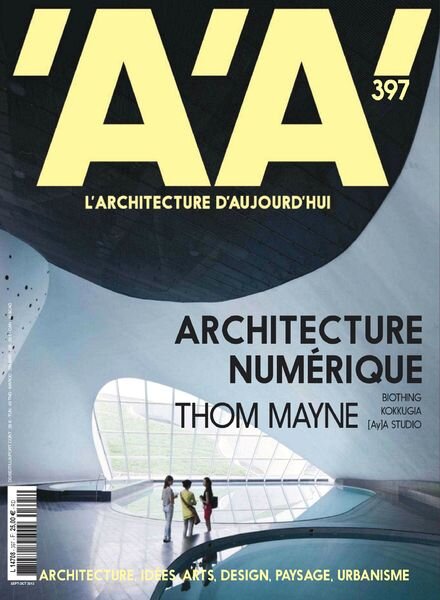 L’Architecture Aujourd’hui N 397 — Septembre-Octobre 2013
