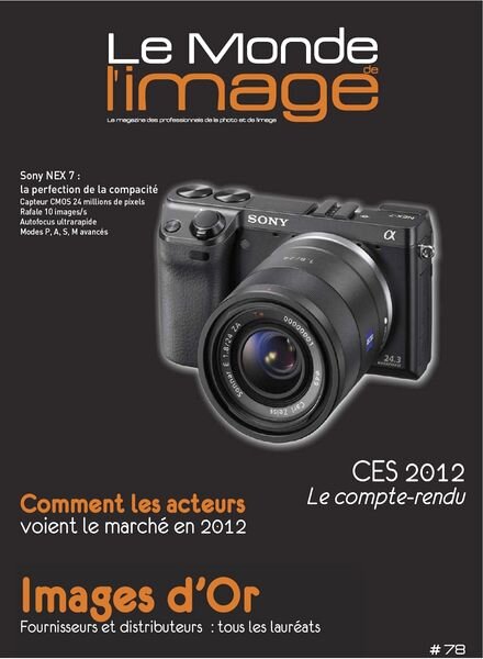 Le Monde de l’Image 78 – Janvier-Fevrier 2012