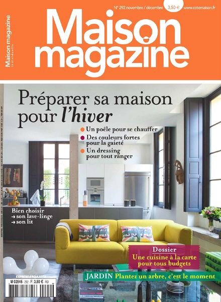 Maison Magazine N 292 – Novembre-Decembre 2013