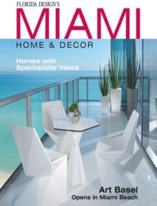 Miami Home & Decor Magazine Vol-8, Issue 3