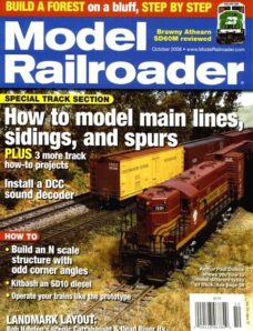 Model Railroader 2008 N 10
