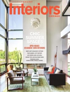 Modern Luxury Interiors Chicago Magazine Summer 2013