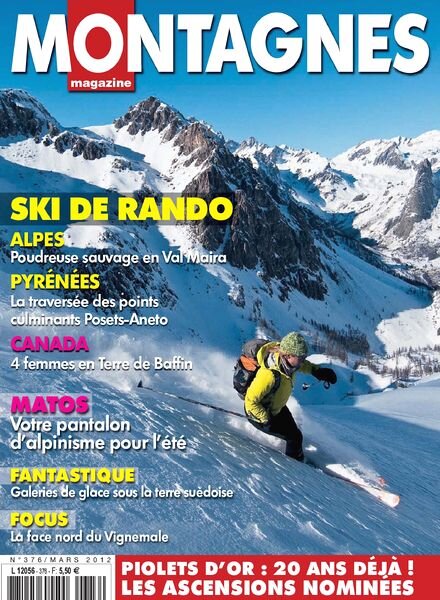 Montagnes Magazine 376 — Mars 2012