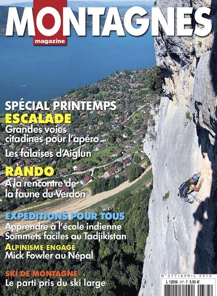 Montagnes Magazine 377 – Avril 2012