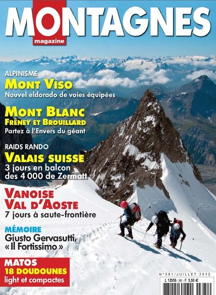 Montagnes Magazine 381 – Juillet 2012