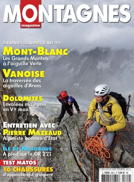 Montagnes Magazine 382 — Aout-Septembre 2012