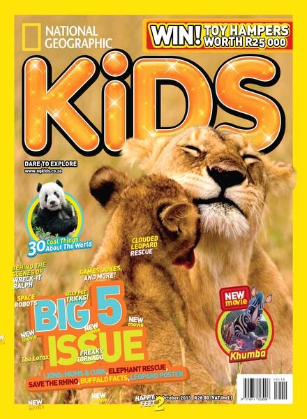 National Geographic Kids Magazine – October 2013