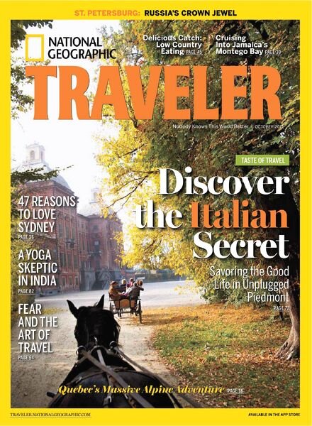 National Geographic Traveler USA — October 2012