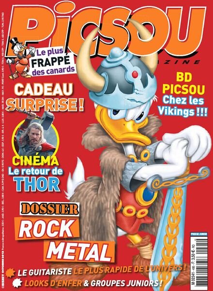 Picsou Magazine N 495 — Octobre 2013