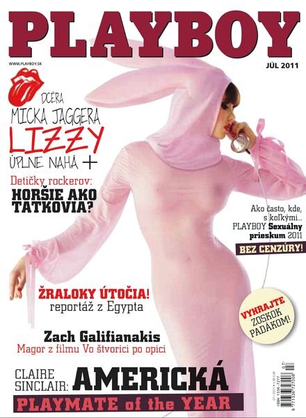 Playboy Slovakia — July 2011