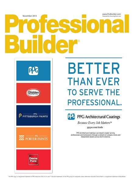 Professional Builder — November 2013