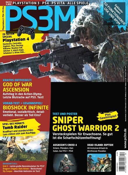 PS3M – Das Playstation Magazin – April 2013