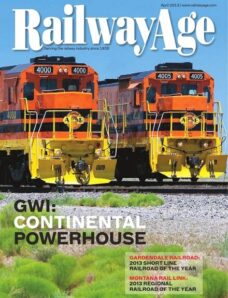 Railway Age USA – April 2013