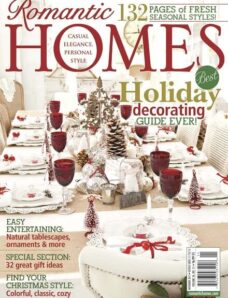 Romantic Homes Magazine – November 2013