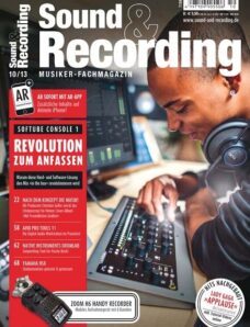 Sound und Recording Musiker-Fachmagazin – Oktober 2013