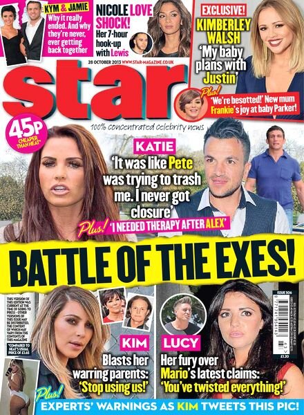 Star Magazine UK — 28 October 2013