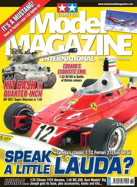 Tamiya Model Magazine International — Issue 188, June 2011
