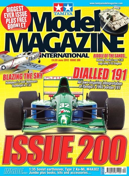 Tamiya Model Magazine International — Issue 200, June 2012