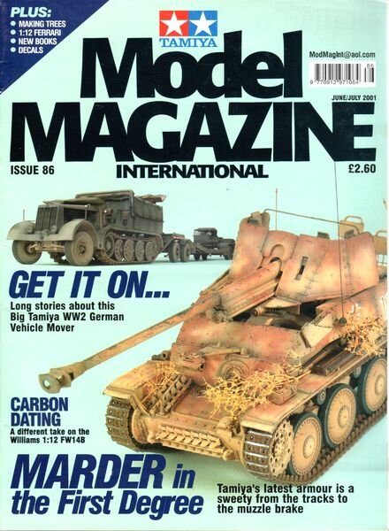 Tamiya Model Magazine International — Issue 86, 2001-06-08