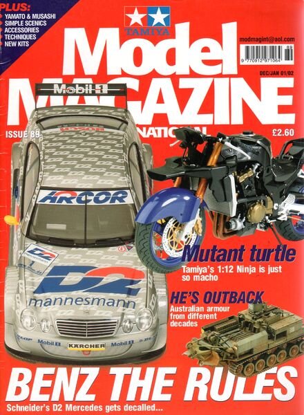 Tamiya Model Magazine International — Issue 89, 2001-12 — 2002-01