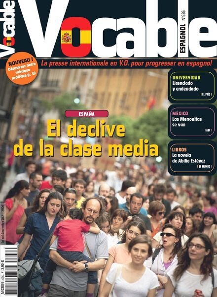 Vocable Espagnol 636 — 1er au 14 Novembre 2012