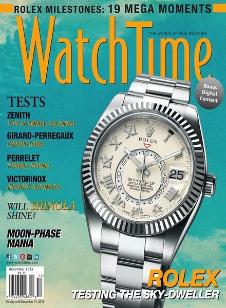 WatchTime Magazine — December 2013