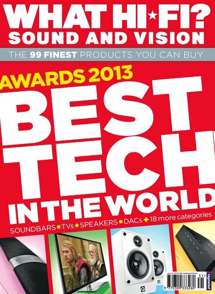 What Hi-Fi Sound and Vision UK – Awards 2013