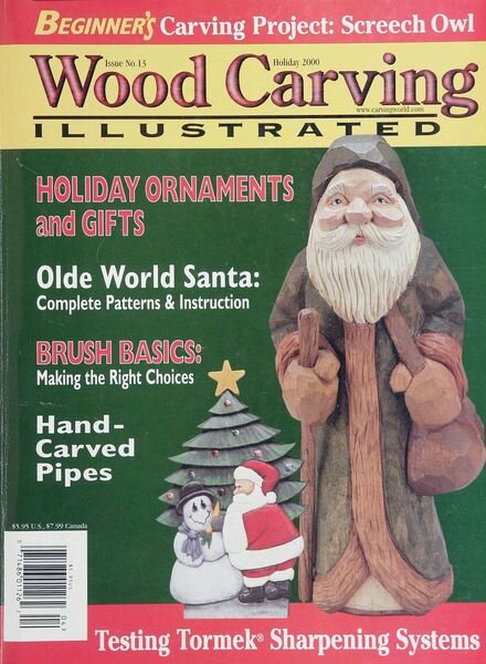 Woodcarving Illustrated – Issue 13, Holiday 2000