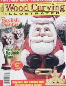 Woodcarving Illustrated — Issue 17, Holiday 2001