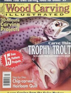 Woodcarving Illustrated – Issue 18, Spring 2002