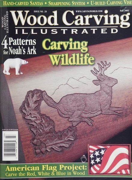 Woodcarving Illustrated – Issue 20, Fall 2002