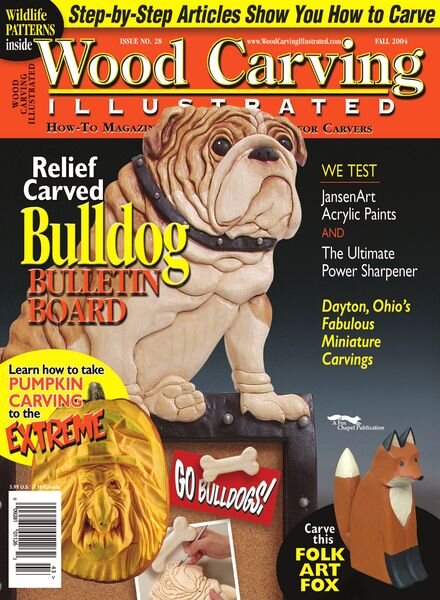 Woodcarving Illustrated — Issue 28, Fall 2004