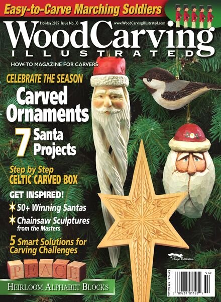 Woodcarving Illustrated — Issue 33, Holiday 2005