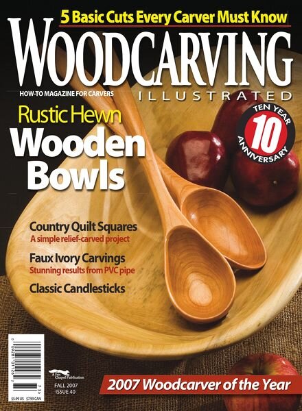 Woodcarving Illustrated — Issue 40, Fall 2007