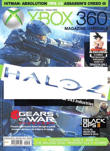 XBox 360 Magazine Ufficiale N 4 – Ottobre 2012